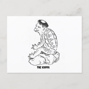 Kappa Cryptid Postcard Postkarte