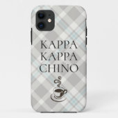 Kappa Kappa Chino Funny Coffee Lover Case-Mate iPhone Hülle (Rückseite)