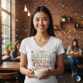 Kappa Kappa Chino Funny Coffee Lover T - Shirt