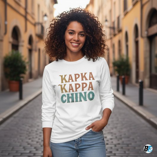 Kappa Kappa Chino Funny Coffee Lover T - Shirt