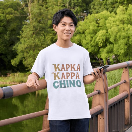 Kappa Kappa Chino Funny Coffee Lover T - Shirt