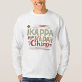 Kappa Kappa Chino Funny Coffee Lover T - Shirt (Vorderseite)