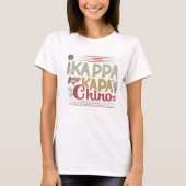 Kappa Kappa Chino Funny Coffee Lover T - Shirt (Vorderseite)