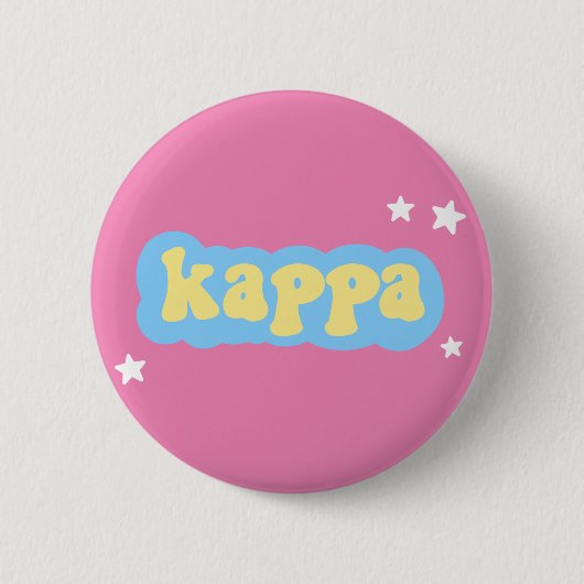 Kappa Kappa Gamma Button (Vorderseite)