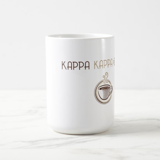 Kappa-KappaChino, Kaffee-Tassen-Entwurf Kaffeetasse (Mittel)