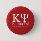 Kappa Psi Pharmazeutische Bruderschaft Button (Vorderseite)