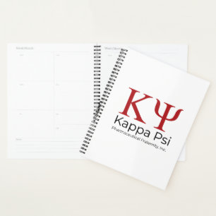 Kappa Psi Pharmazeutische Bruderschaft Planer