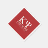 Kappa Psi Pharmazeutische Bruderschaft Serviette (Ecke)