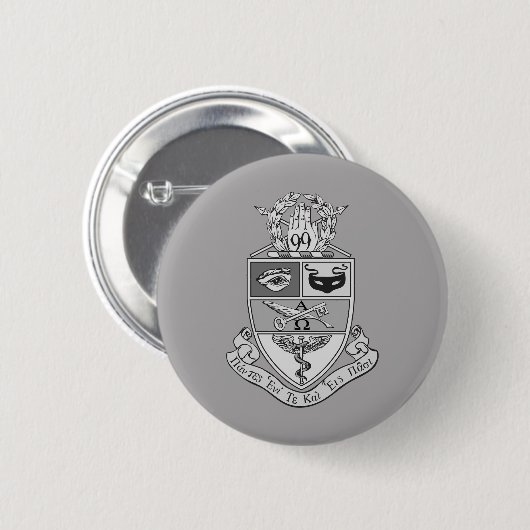 Kappa Psi Wappen Button (Vorne & Hinten)