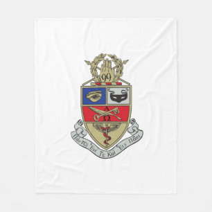 Kappa Psi Wappen Fleecedecke