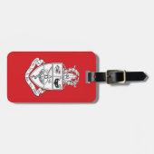 Kappa Psi Wappen Gepäckanhänger (Vorderseite horizontal)