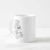 Kappa Psi Wappen Kaffeetasse (Vorderseite Links)