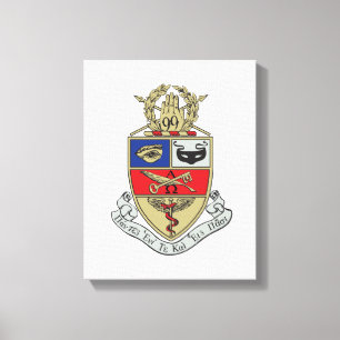 Kappa Psi Wappen Leinwanddruck