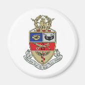 Kappa Psi Wappen Magnet (Vorne)