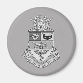 Kappa Psi Wappen Magnet (Vorne)