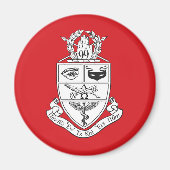 Kappa Psi Wappen Magnet (Vorne)