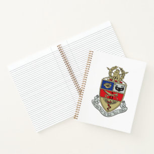 Kappa Psi Wappen Notizblock
