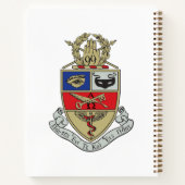 Kappa Psi Wappen Notizblock (Rückseite)
