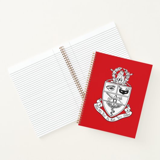 Kappa Psi Wappen Notizblock (Innenseite)