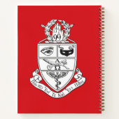 Kappa Psi Wappen Notizblock (Rückseite)