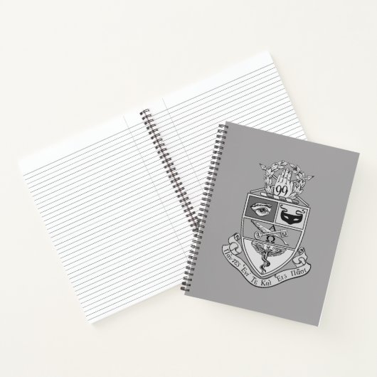 Kappa Psi Wappen Notizblock (Innenseite)