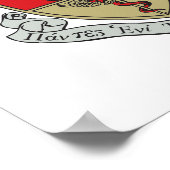 Kappa Psi Wappen Poster (Ecke)