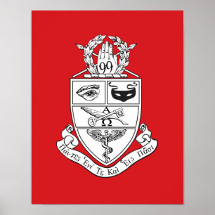 Kappa Psi Wappen Poster