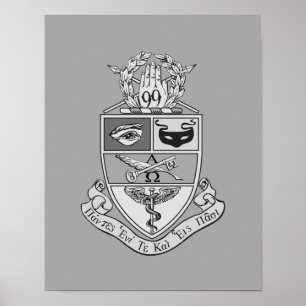 Kappa Psi Wappen Poster