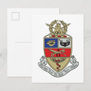 Kappa Psi Wappen Postkarte
