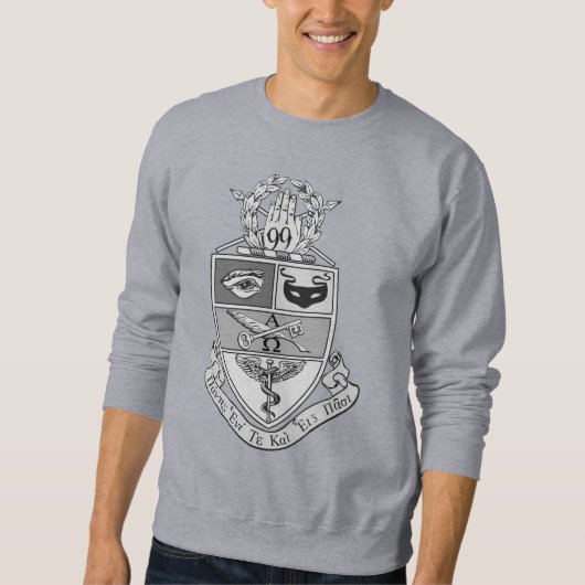 Kappa Psi Wappen Sweatshirt (Vorderseite)