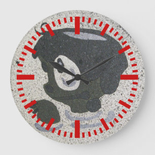 Kappabashi Große Wanduhr