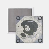 Kappabashi Magnet (Vorderseite/Rückseite)