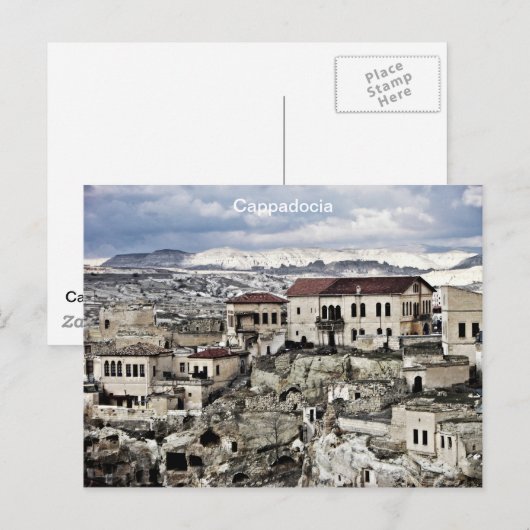 Kappadocia Postkarte (Vorne/Hinten)