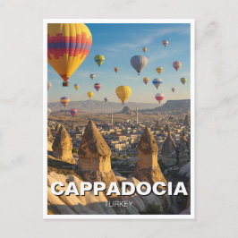 Kappadocia Türkei Heißluftballons Postkarte