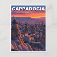 Kappadocia Türkei Hot Air Balloons Sonnenuntergang
