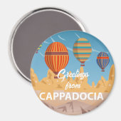 Kappadocia Türkei Reisemagnet Magnet (Vorderseite/Rückseite)