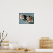 Kappadoker Brief und Umschlag aus der Türkei Poster (Küche)