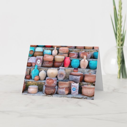 Kappadoker Töpferei Karte (Vorderseite)