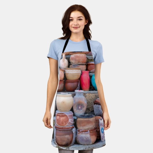 Kappadoker Töpferei Schürze (Getragen)