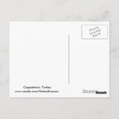 Kappadokien. 5 postkarte (Rückseite)