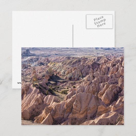 Kappadokien. 7 postkarte (Vorne/Hinten)