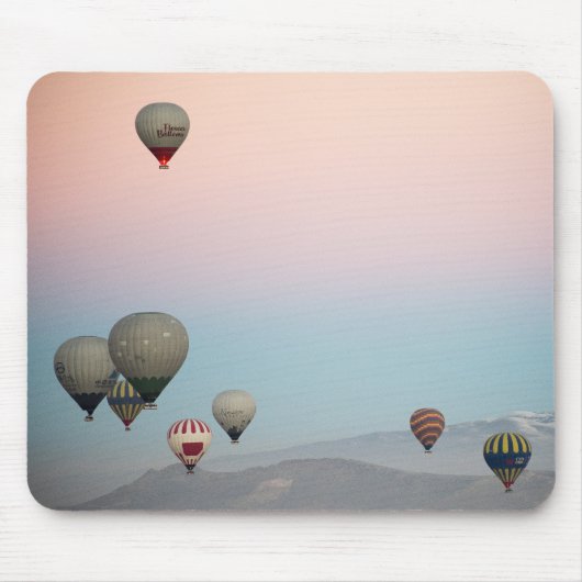 Kappadokien. Ballonflugzubehör Mousepad (Vorne)