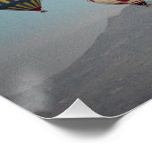 Kappadokien. Balloon Flight Poster (Ecke)