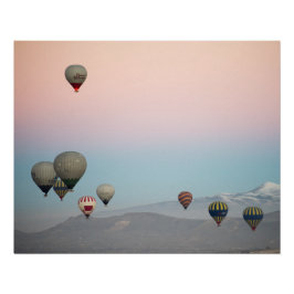 Kappadokien. Balloon Flight Poster