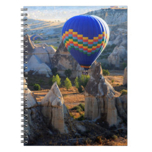 Kappadokien, Goreme   Heißluftballon Notizblock