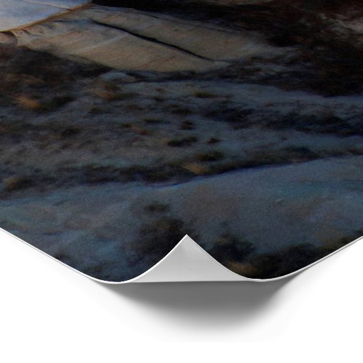 Kappadokien, Goreme | Heißluftballon Poster (Ecke)