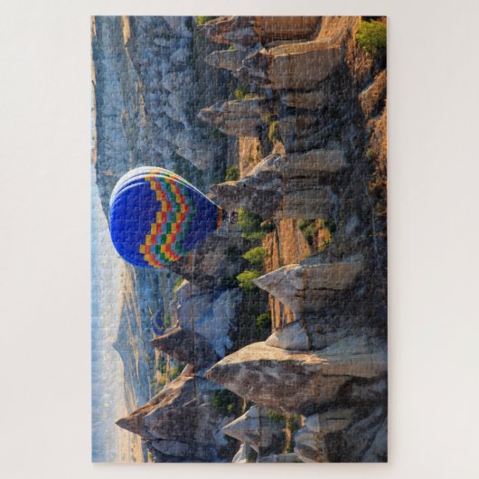 Kappadokien, Goreme| Heißluftballon Puzzle (Vertikal)