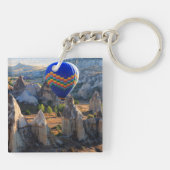 Kappadokien, Goreme| Heißluftballon Schlüsselanhänger (Rückseite)