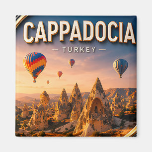 Kappadokien Türkei Antike Täler Landschaft Reise Magnet