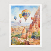 Kappadokien Türkei Berühmter Reiseort Postkarte (Vorderseite)